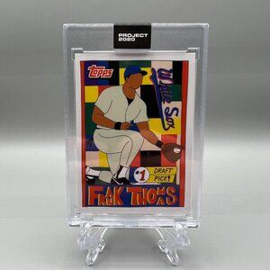 Topps Project 2020 #96 1990 Frank Thomas Fucci Baseball Card Chicago White Sox